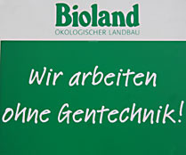 Wir arbeiten ohne Gentechnik